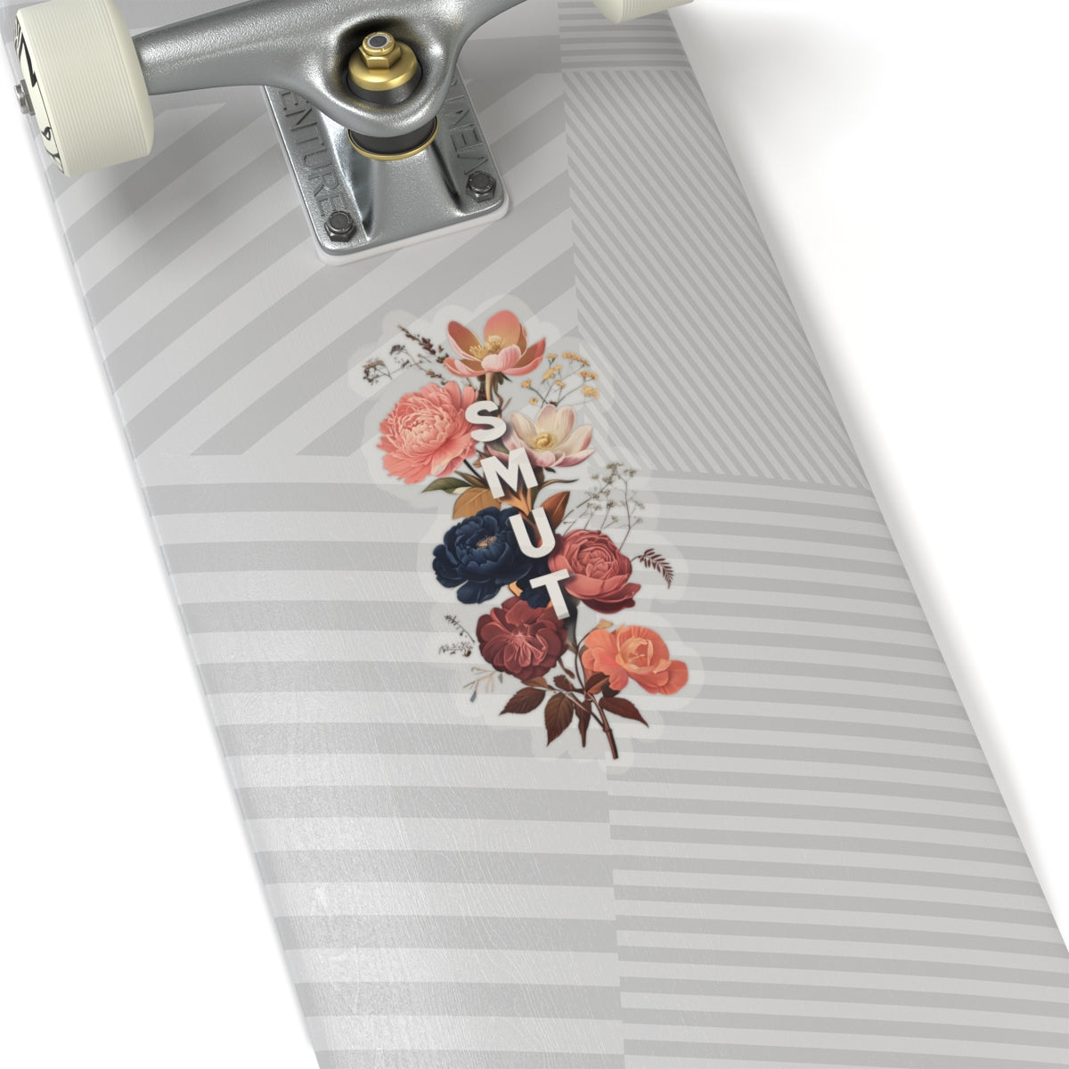 Floral Smut Kiss-Cut Sticker