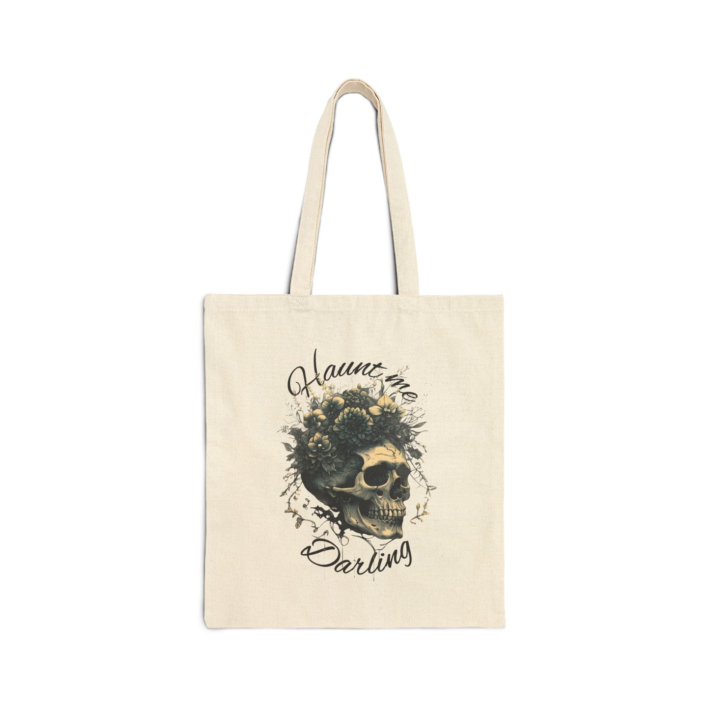 Haunt me darling Canvas Tote Bag