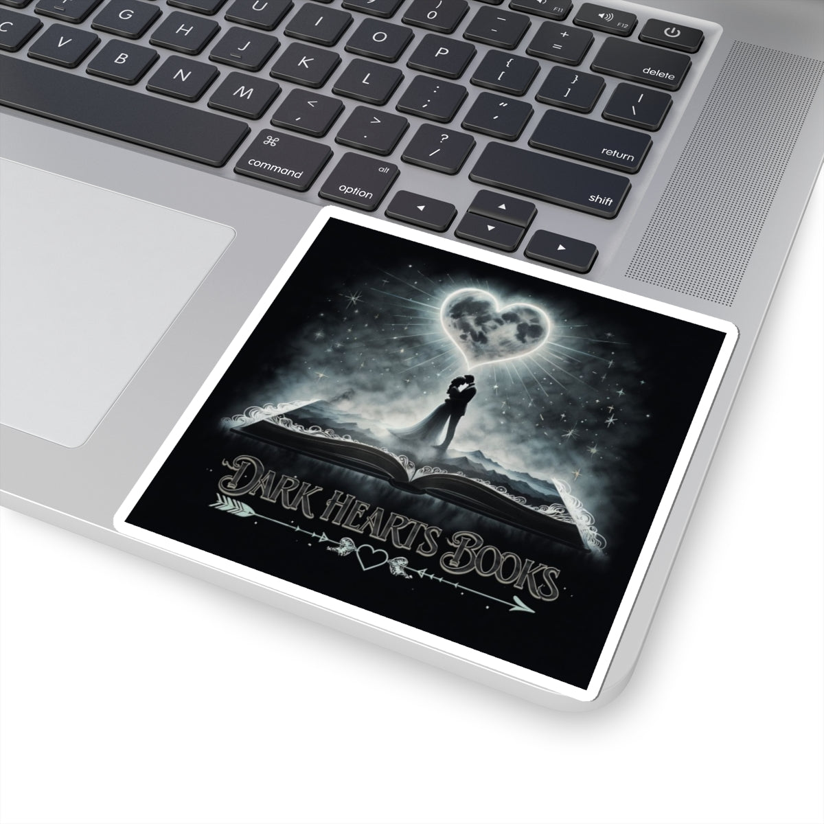 Dark Hearts Books Kiss-Cut Stickers
