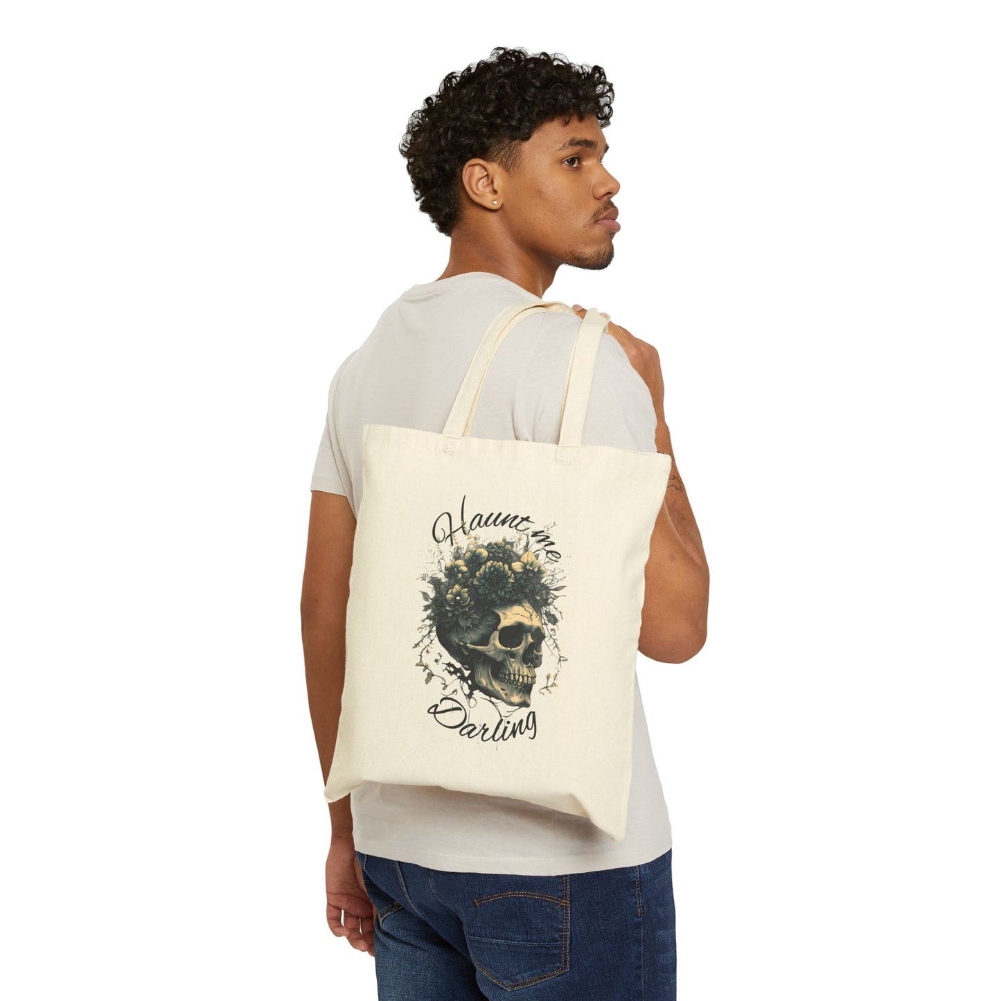 Haunt me darling Canvas Tote Bag