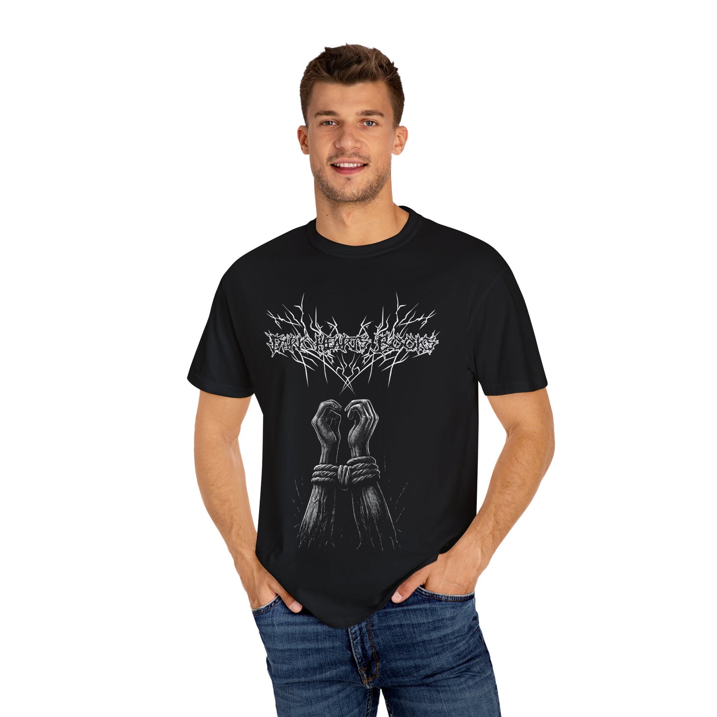 Heavy Metal T Shirt - Dark Hearts Books