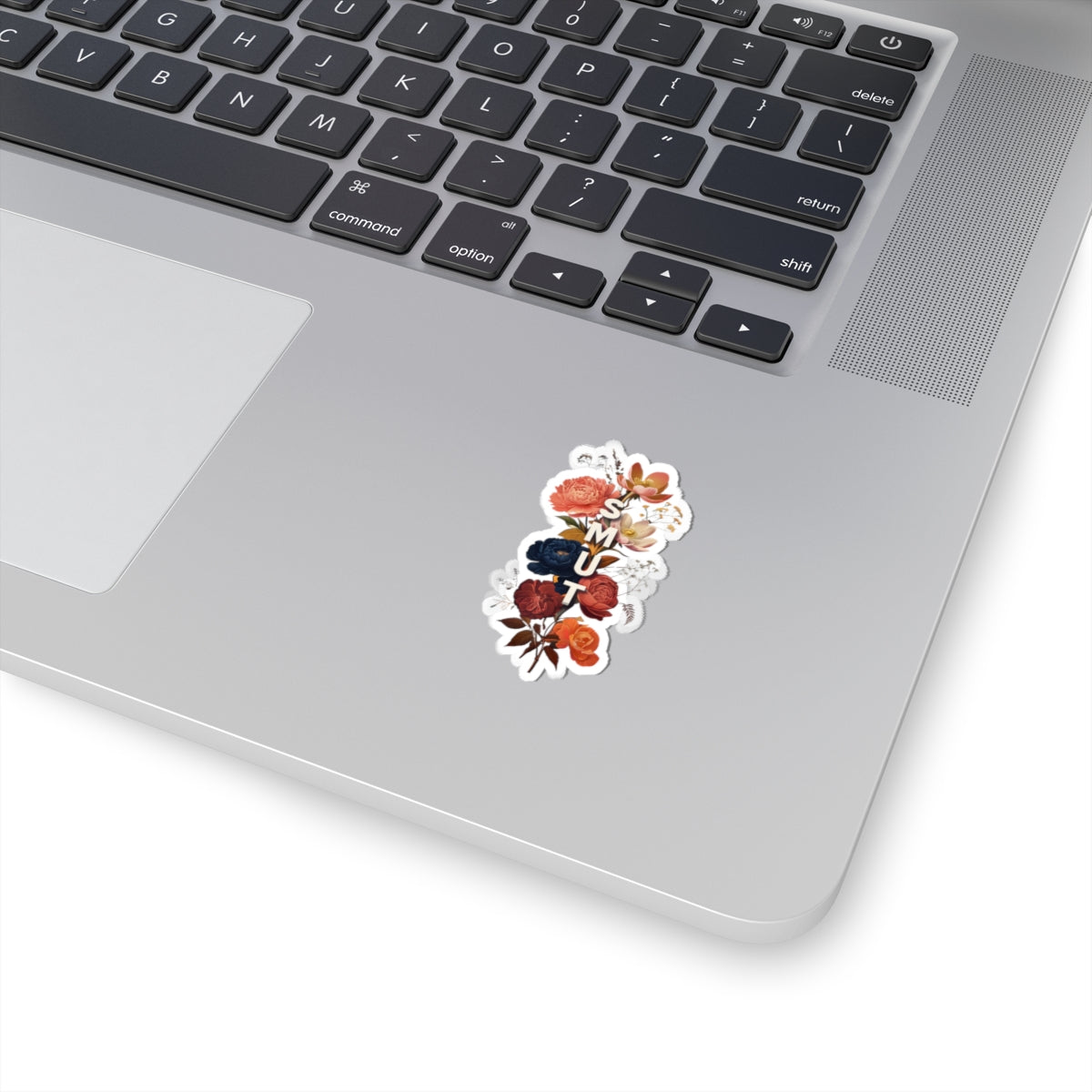 Floral Smut Kiss-Cut Sticker