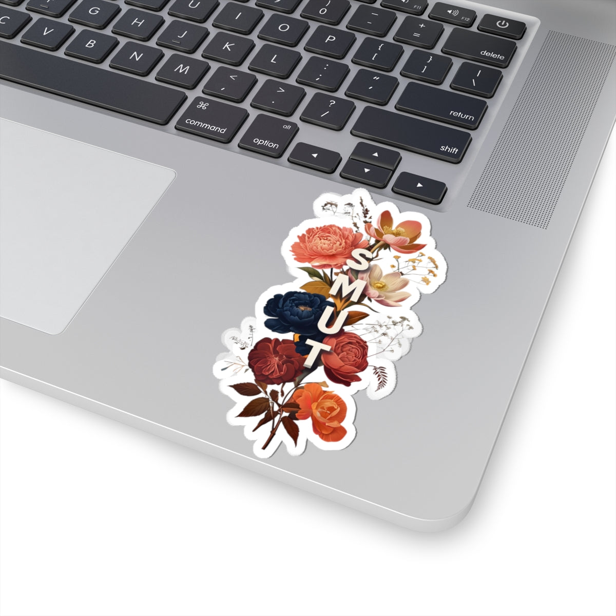 Floral Smut Kiss-Cut Sticker