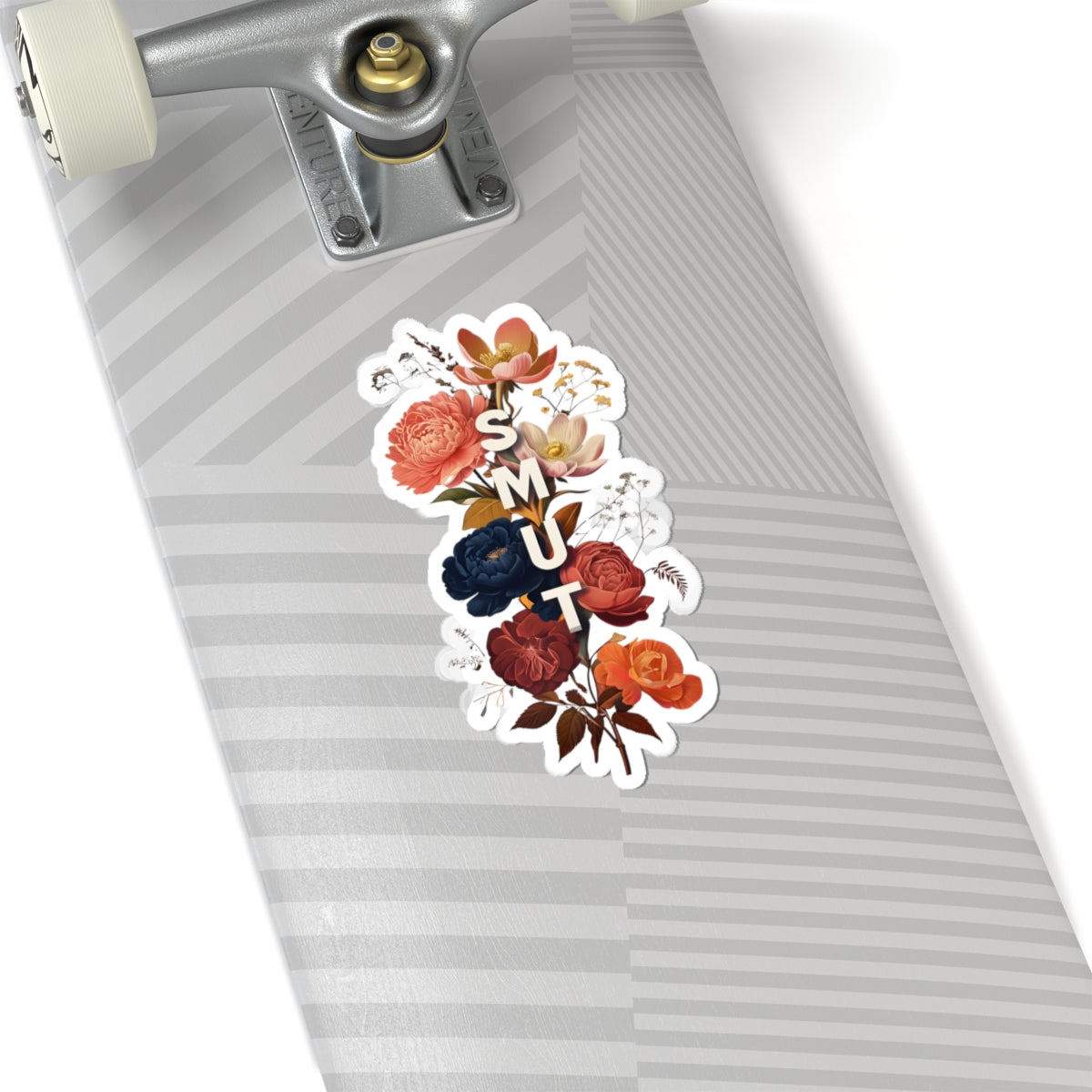 Floral Smut Kiss-Cut Sticker