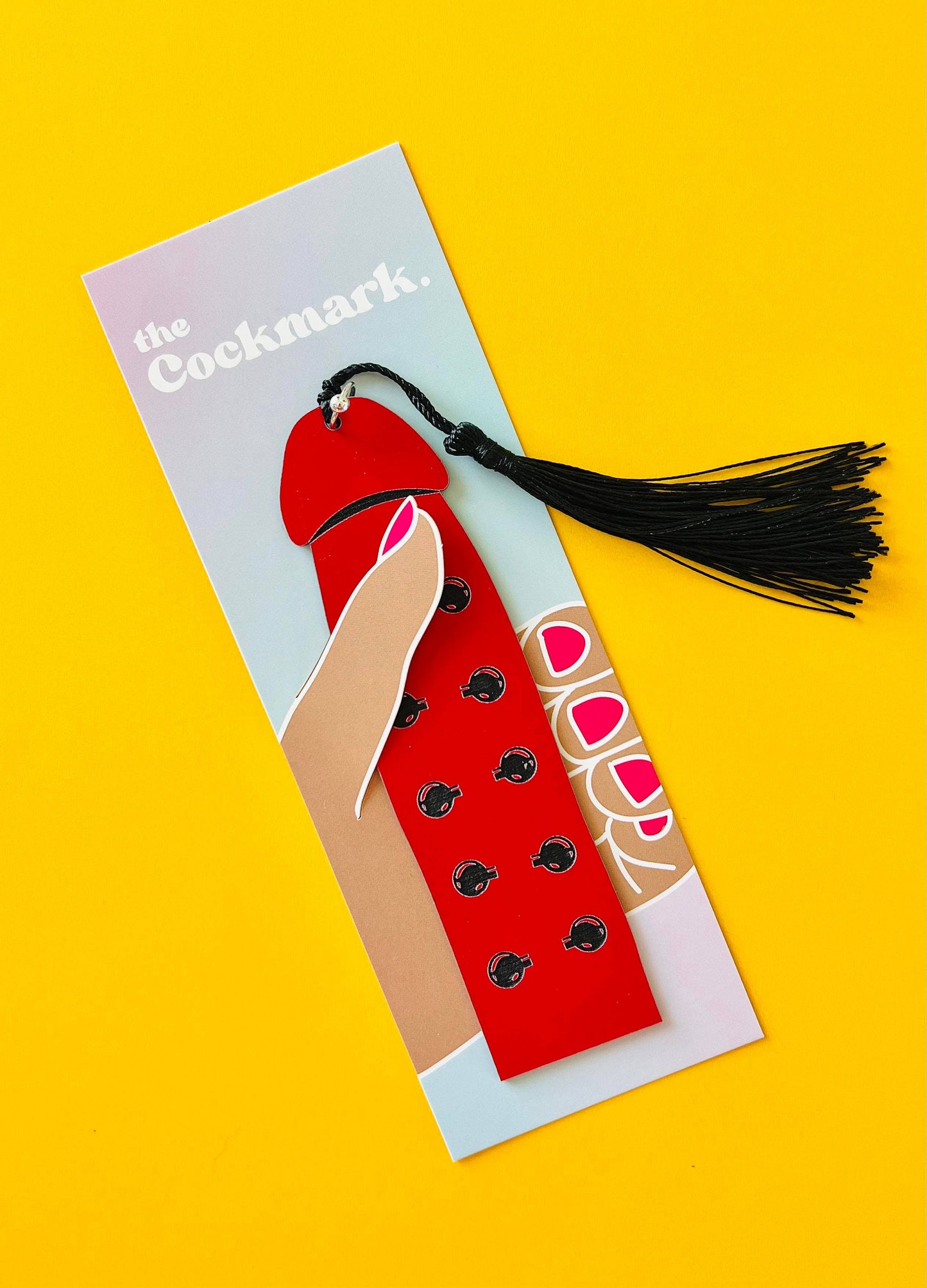 Jacob's Ladder Cockmark: Red Acrylic