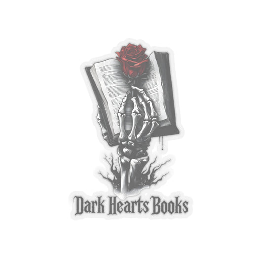 Dark hearts books Kiss-Cut Stickers