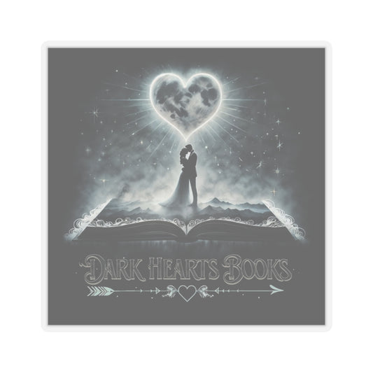 Dark Hearts Books Kiss-Cut Stickers