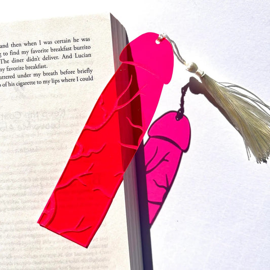 Thundercock Cockmark Bookmark: Neon Pink