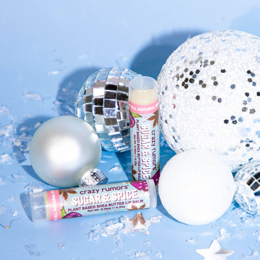 All Natural, Vegan Sugar & Spice  Lip Balm -  Holiday