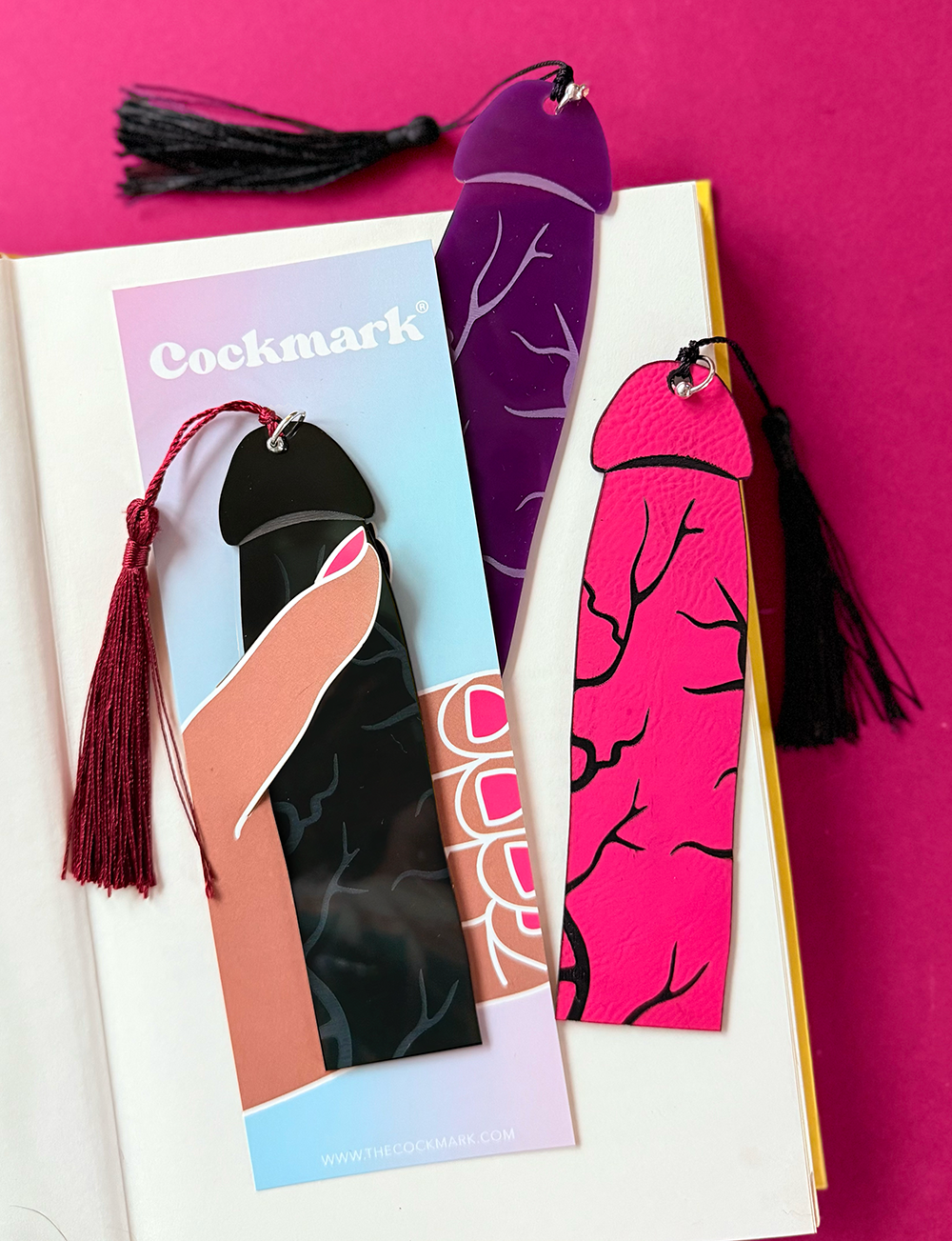 Prince Albert Cockmark™ Bookmark: Black