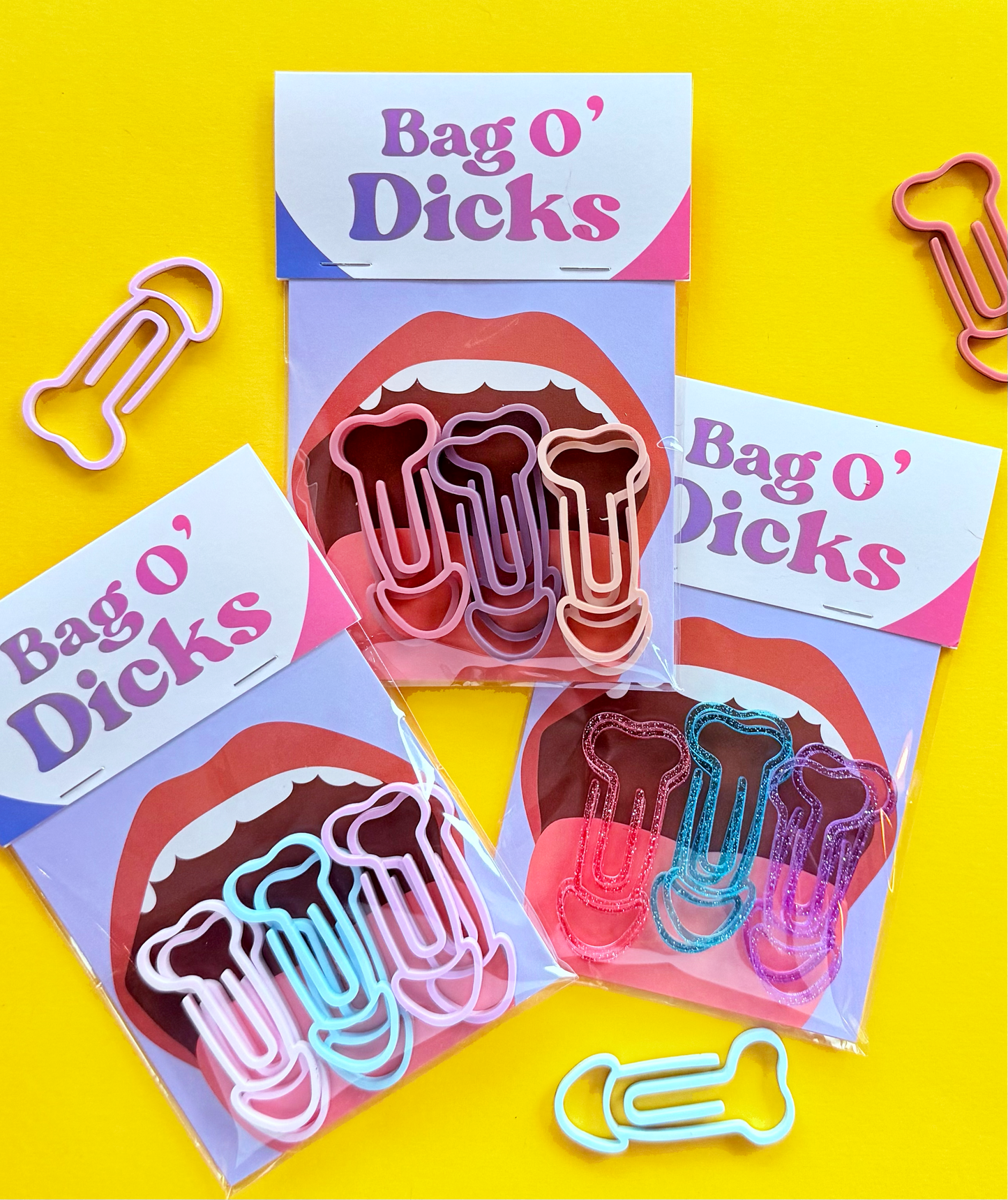 Bag O' Dick Cockclips : Nudes