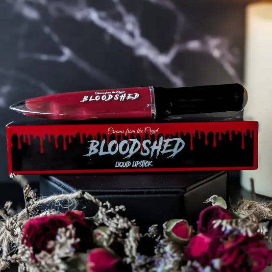 BLOODSHED - Knife shaped slasher liquid lipstick