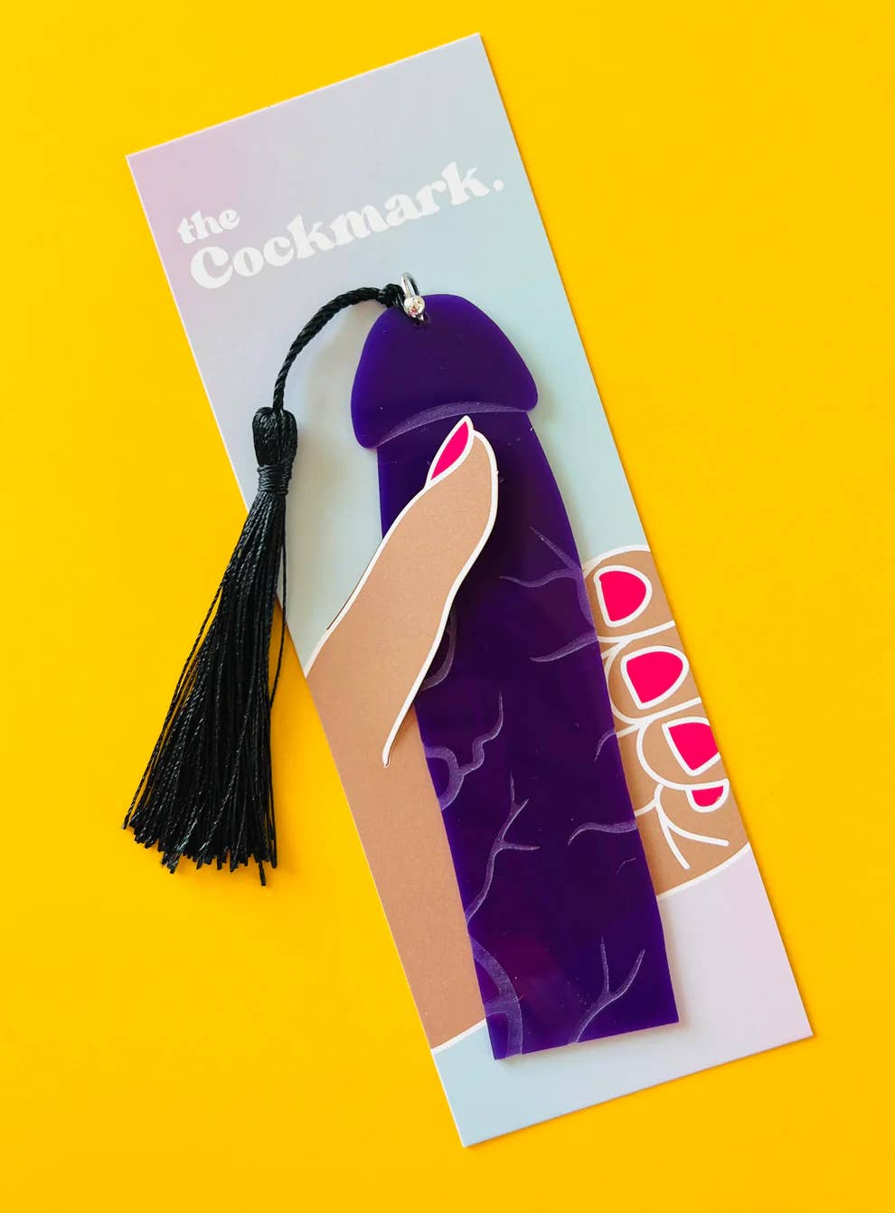 Prince Albert Cockmark™ Bookmark: Purple
