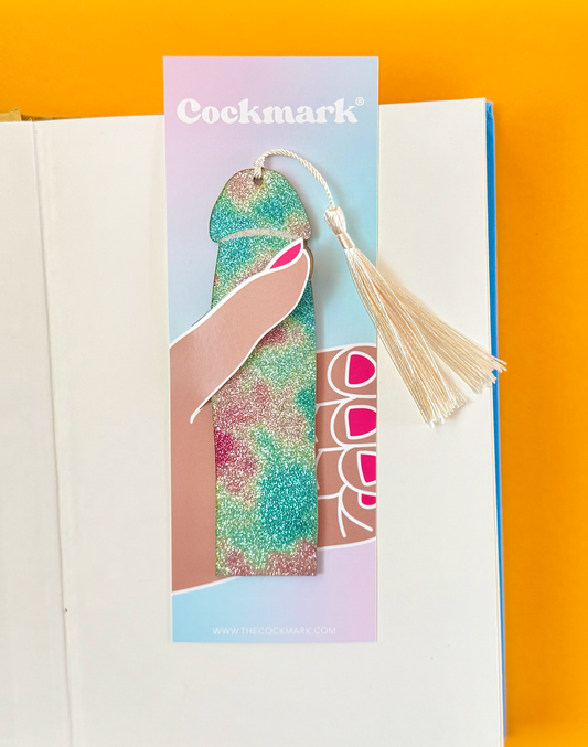 Glitter Cockmark Bookmark: Spring Fever