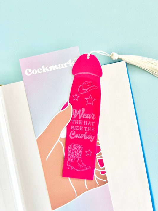 Ride the Cowboy Cockmark™ Bookmark