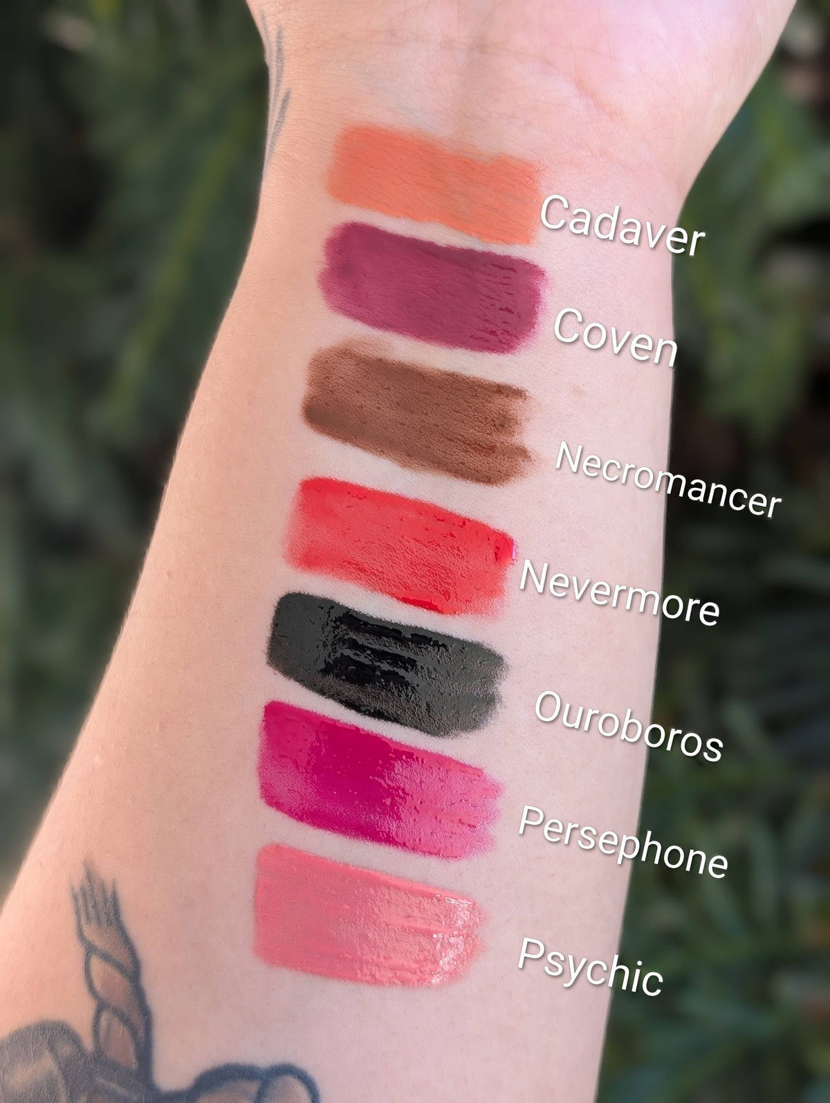 COVEN (Silver Edition) - Wine colored mixed berry lip gloss