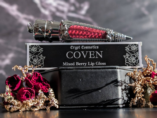 COVEN (Silver Edition) - Wine colored mixed berry lip gloss